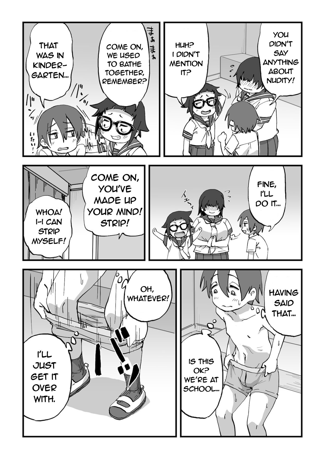 Boku wa Manken Senzoku Nude Model page 5 full