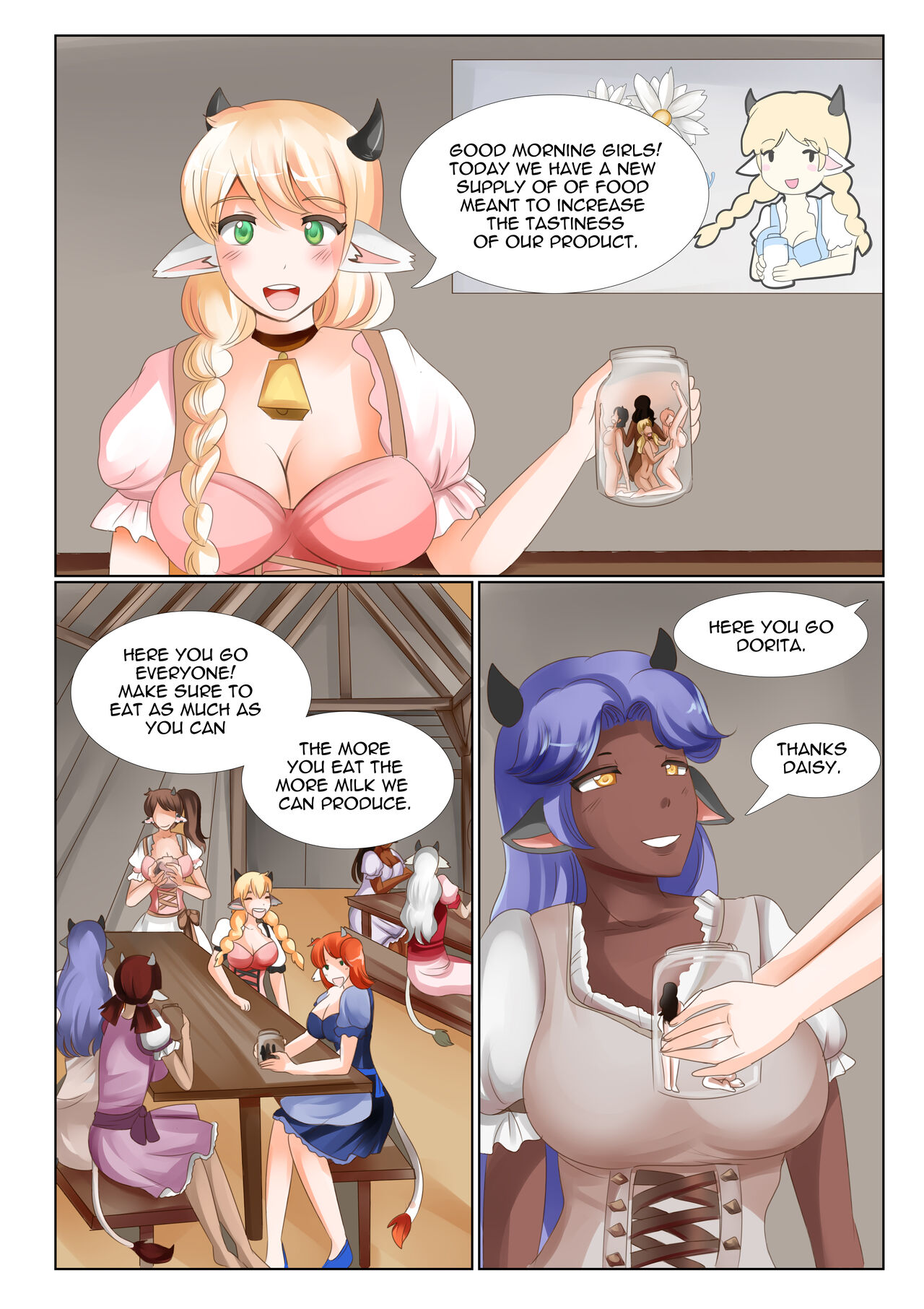 Kinky Kawaii Club Daisy Dairy Farms page 2 full