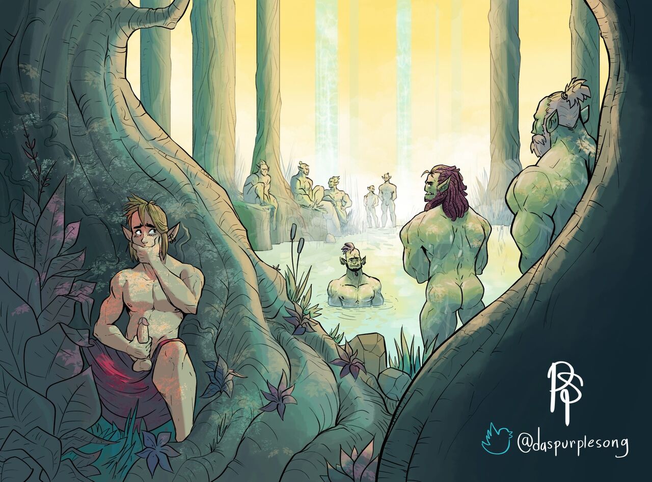 Peeking Elf page 1 full
