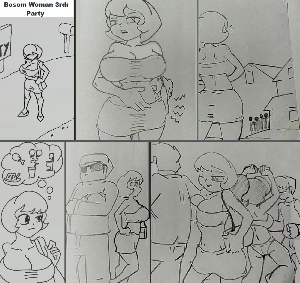 Bossom Woman 3rd: Party page 2 full