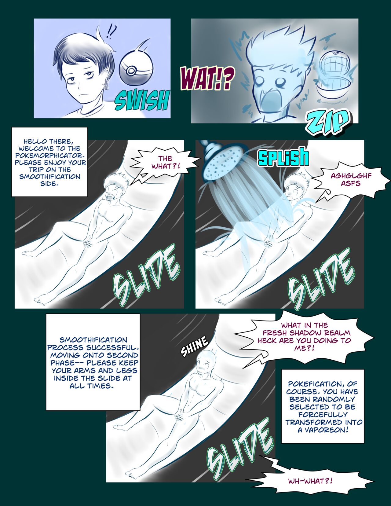 PokeCHANGE Vaporeon page 1 full