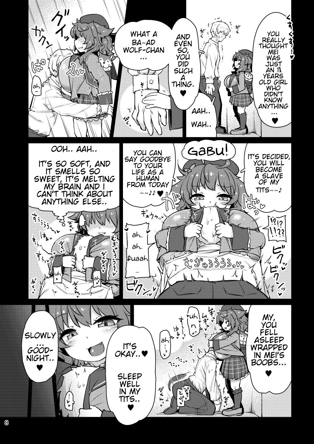 Satori Kyonyuu Rival Mei no Oppai Dorei Choukyou Paizuri Shikoshikosei Haishin Zenpen page 9 full