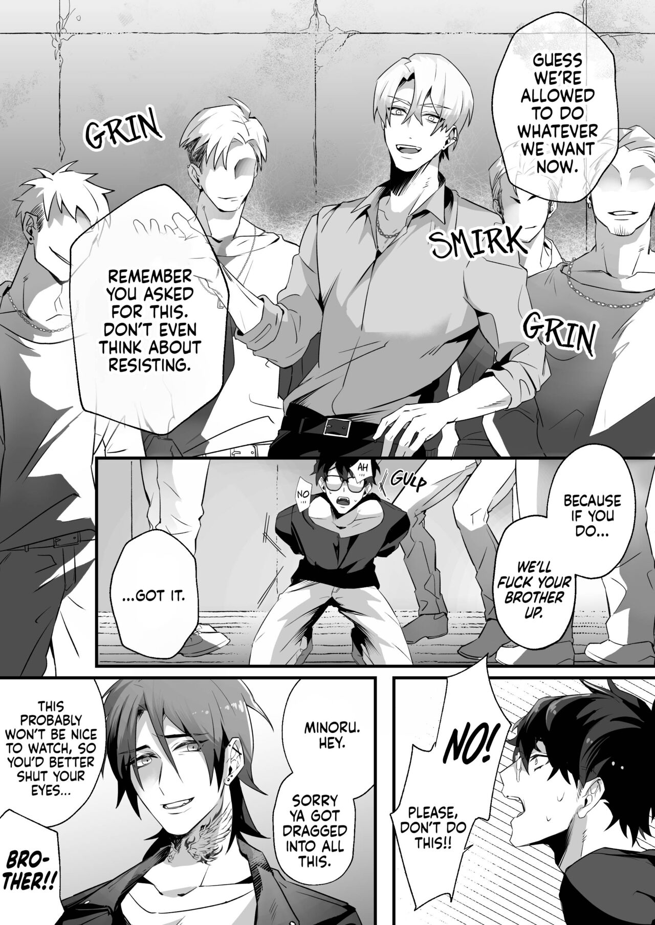 Bad Boy's Corruption: Gang Boss Gangbang page 5 full