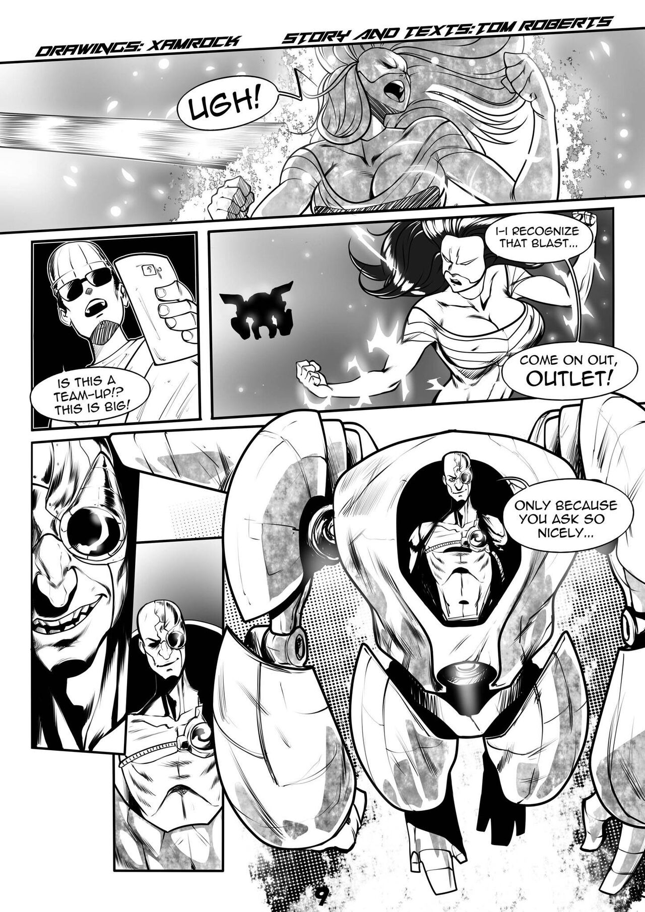 Lady Valiant Main Comic page 10 full