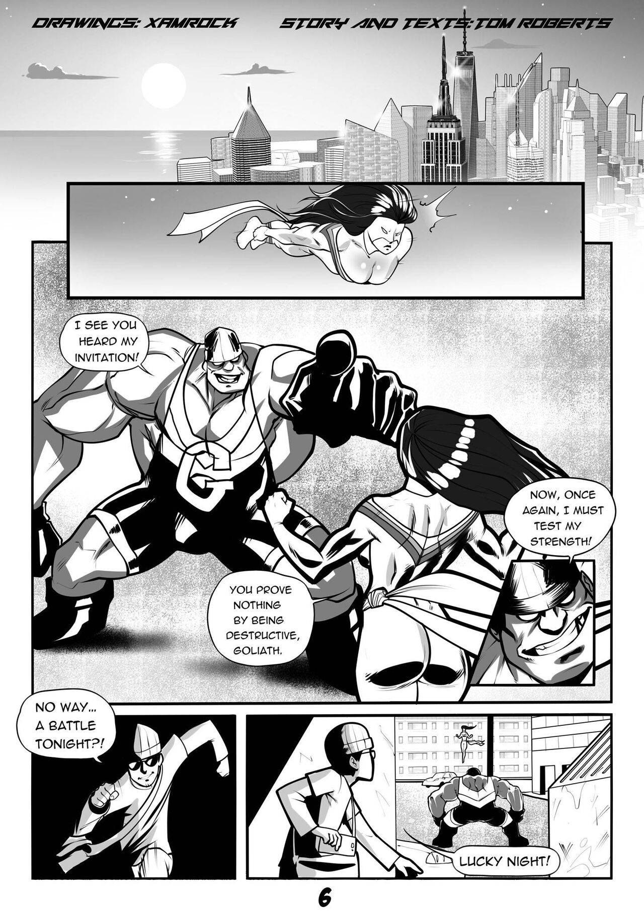 Lady Valiant Main Comic page 7 full