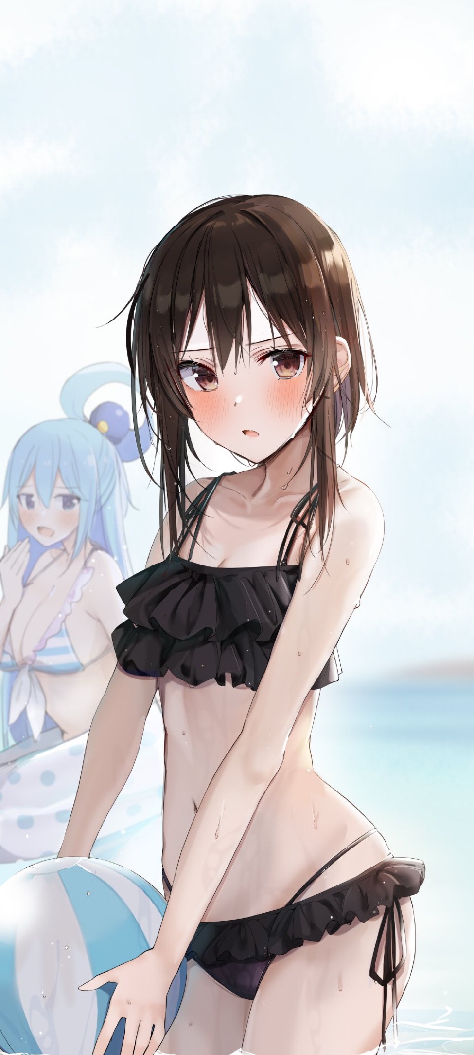 Megumin "Na Naka ni Haitte kuru" page 1 full