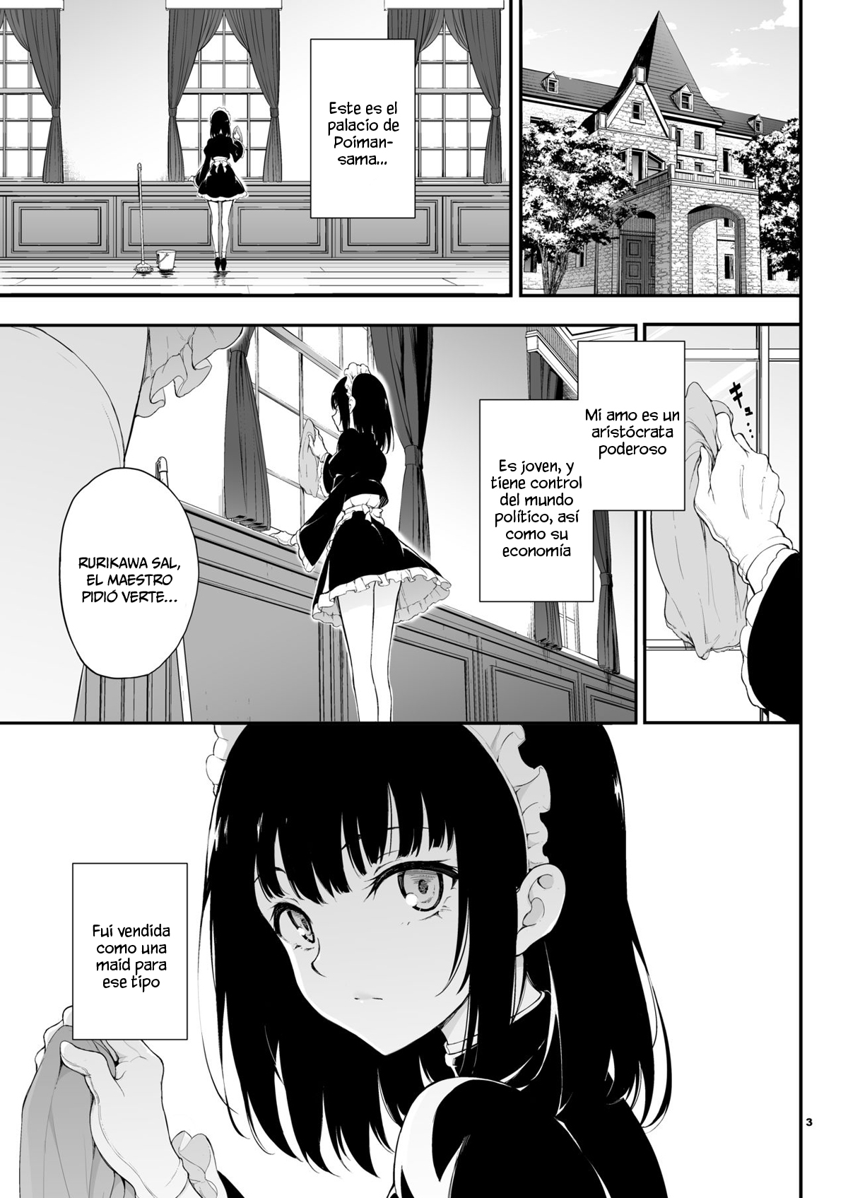 Maid Kyouiku -Botsuraku Kizoku Rurikawa Tsubaki- page 2 full