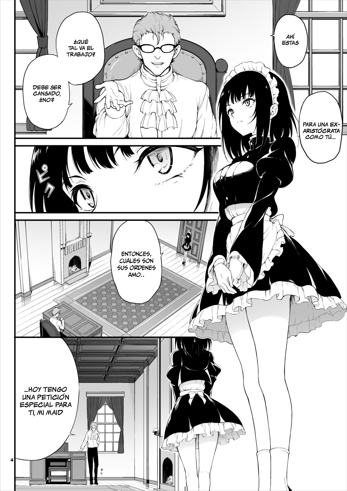 Maid Kyouiku -Botsuraku Kizoku Rurikawa Tsubaki- page 3 full