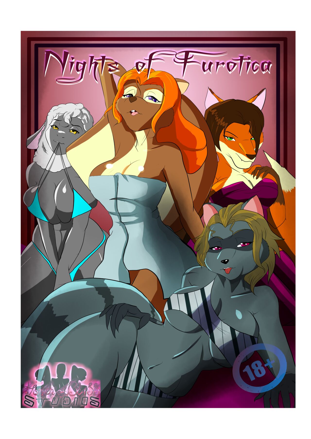 Nights of Furotica: Cammie's Cam Time page 1 full