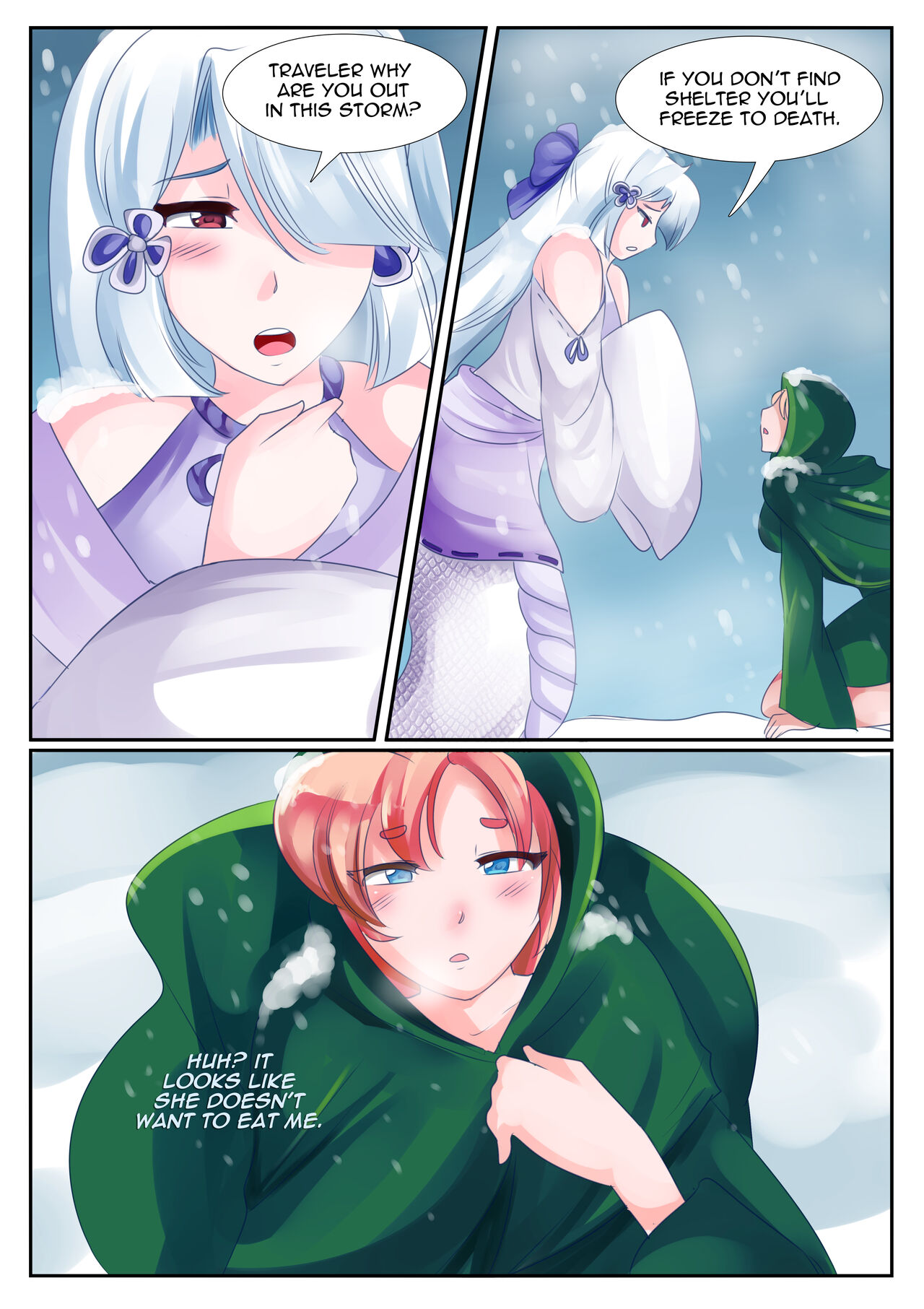 Monster Snacks Just A Little Warmth page 5 full