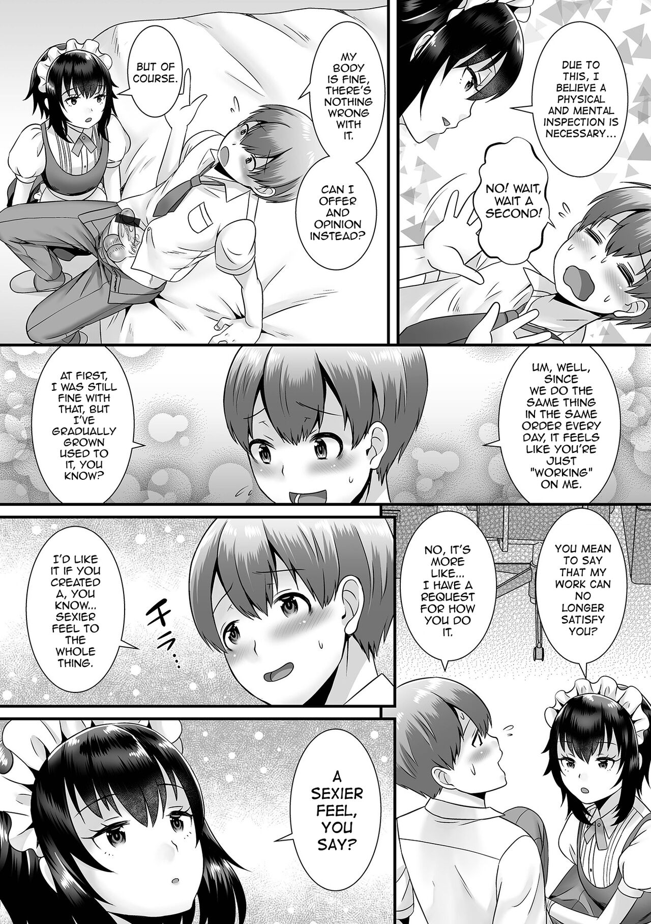 Seiki Sakushu Maid-san Oshigoto Desu Yo page 4 full