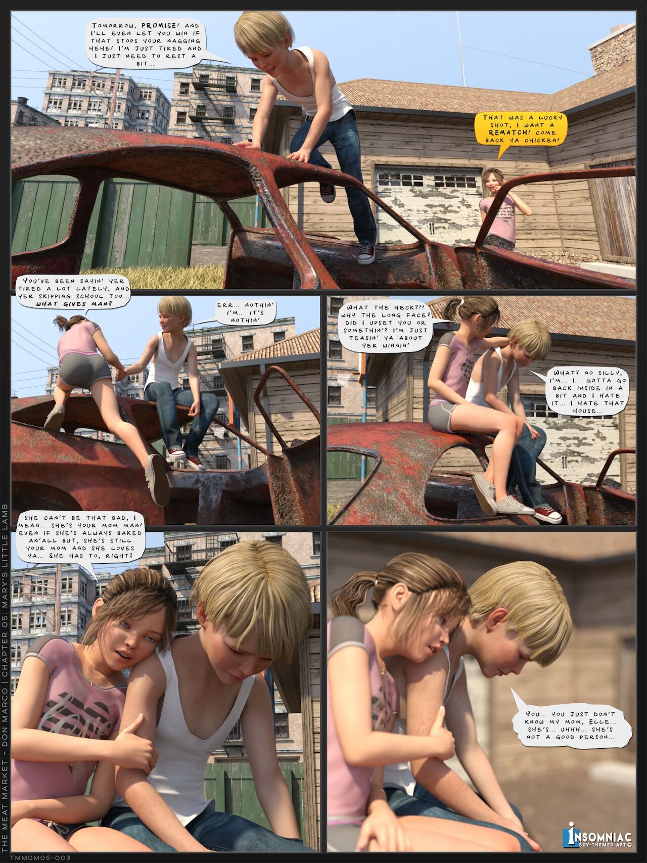 The Meat Market - Chapter 2 Marys Little Band page 3 full