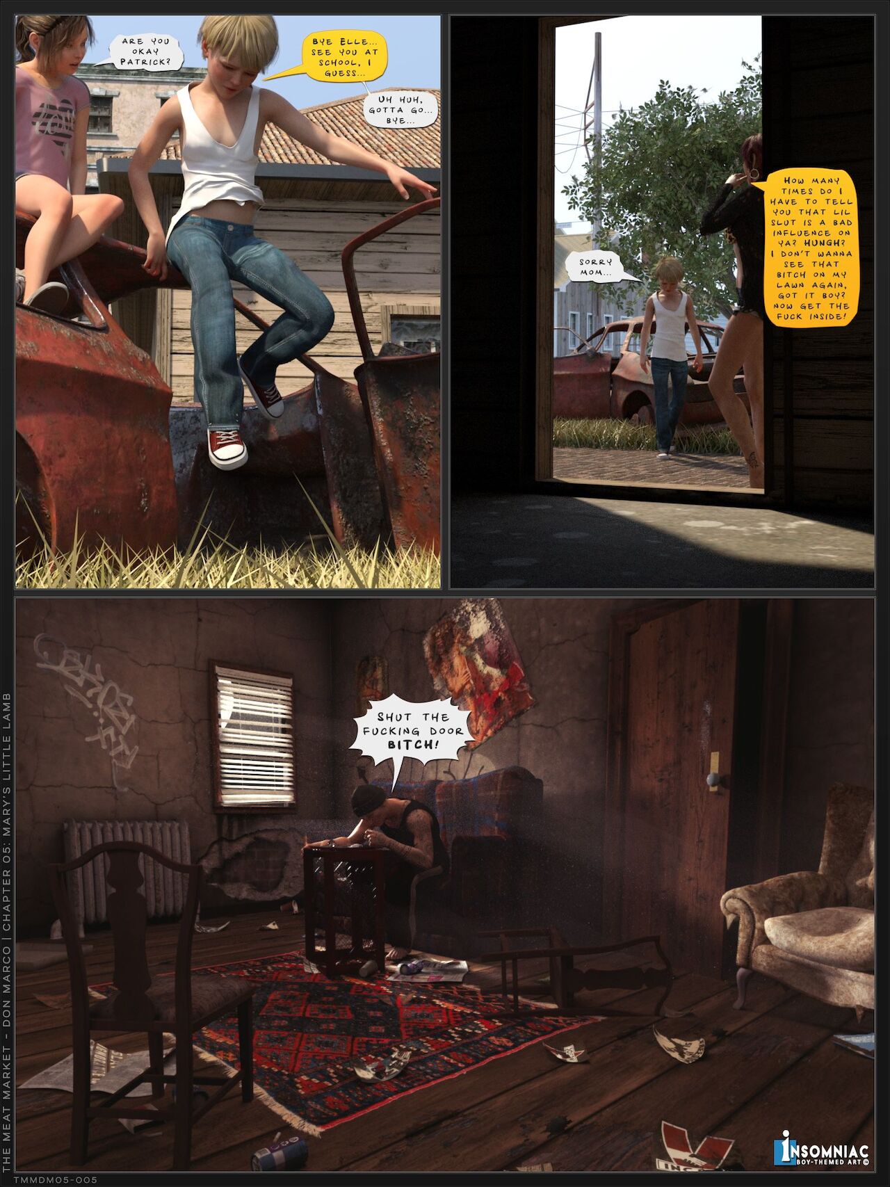 The Meat Market - Chapter 2 Marys Little Band page 5 full