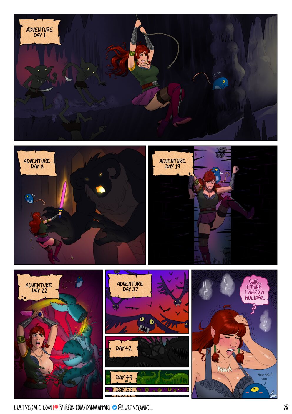 Lusty and the Mermaid page 2 full