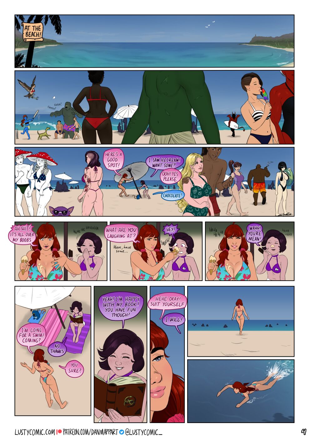 Lusty and the Mermaid page 4 full