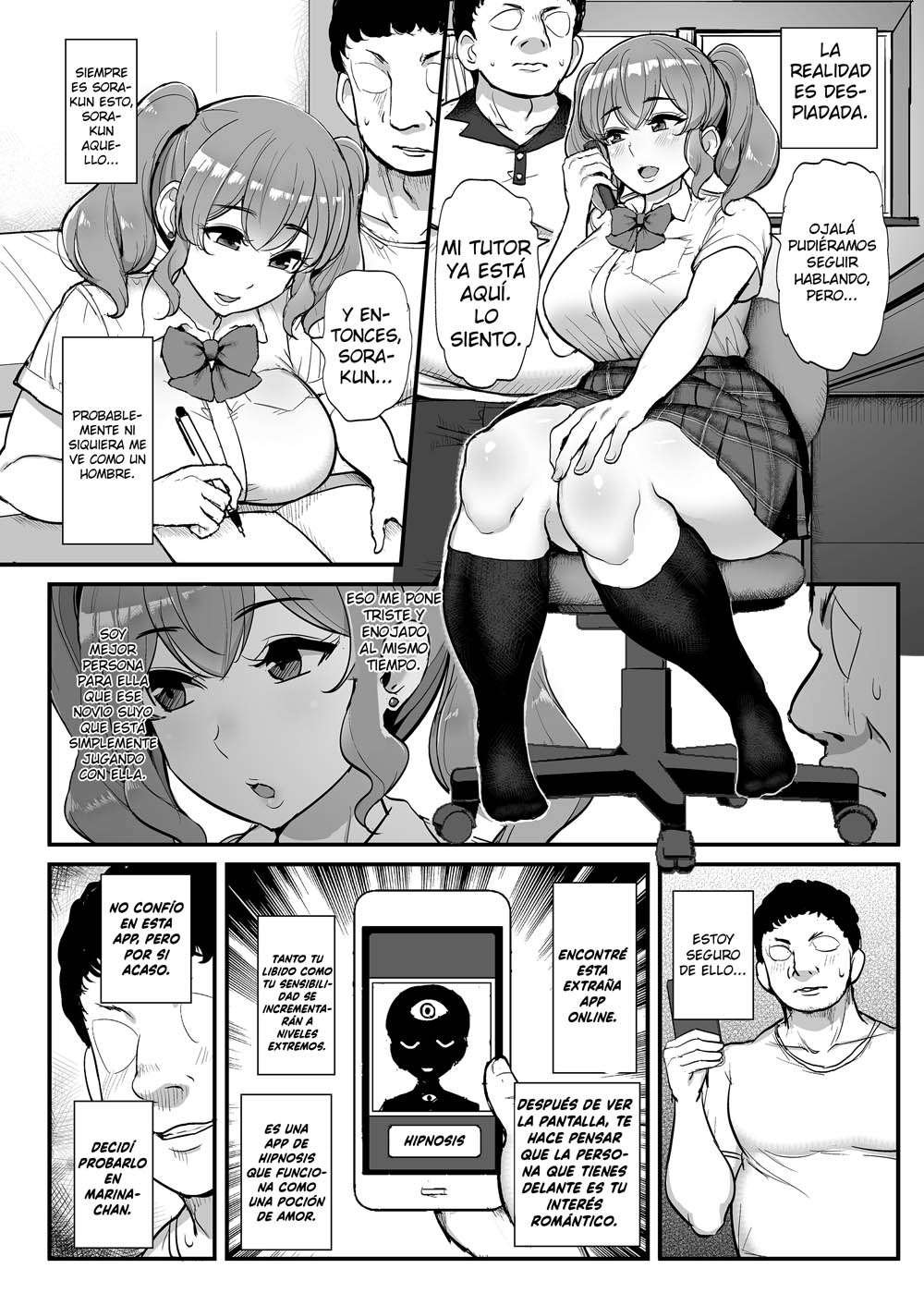 Koukando Zero no Onnanoko ni Saimin o Kakete Icha Love Ecchi. page 3 full