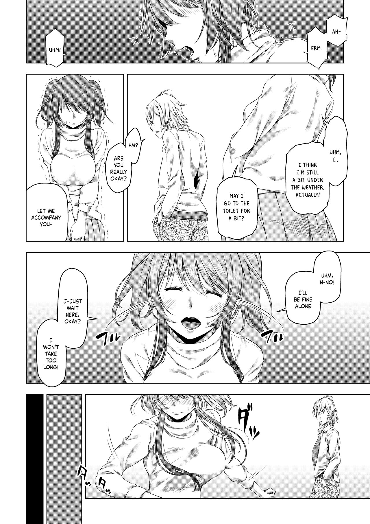 Daigaku Shingaku de Issho ni Joukyou shita Kanojo ga Circle no Senpai ni Netorare Ochiru made -Kobamenai Kairaku Hen- page 5 full