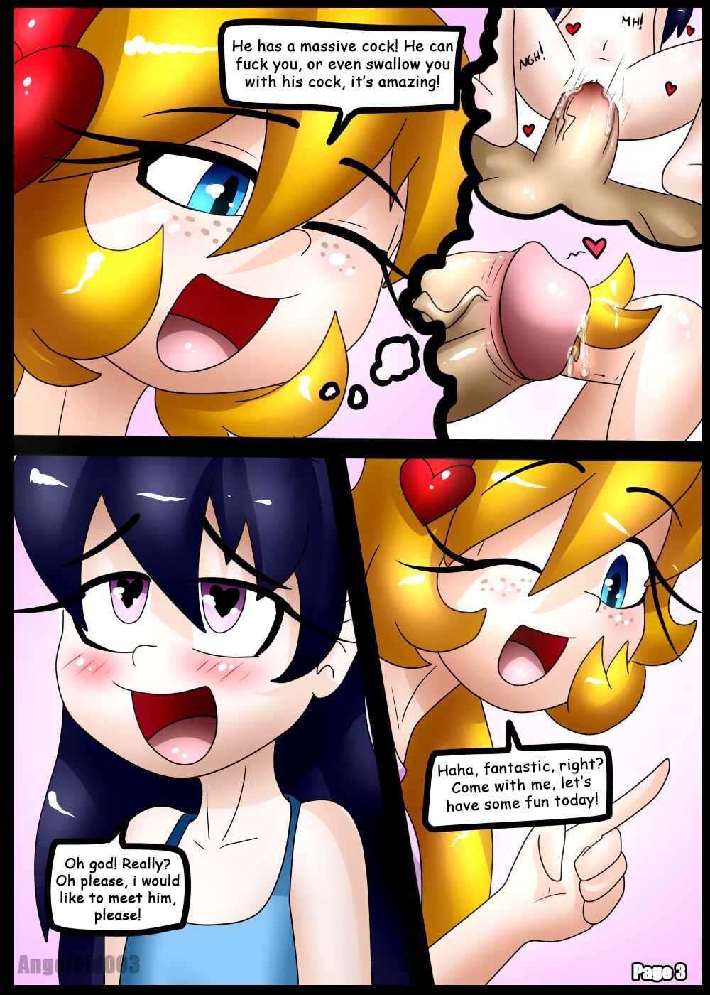 Lolis Cock Adventure page 5 full