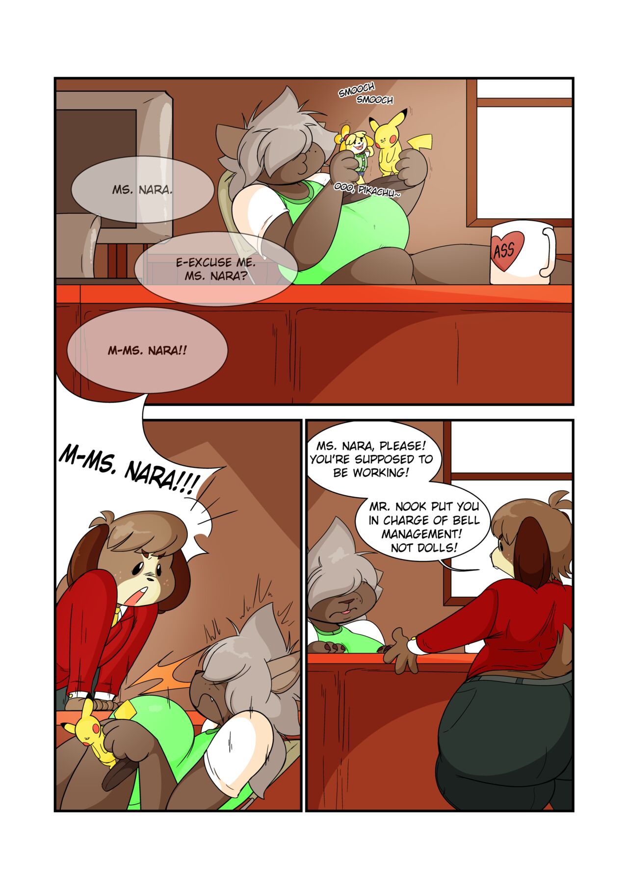 Digby and Nara page 1 full