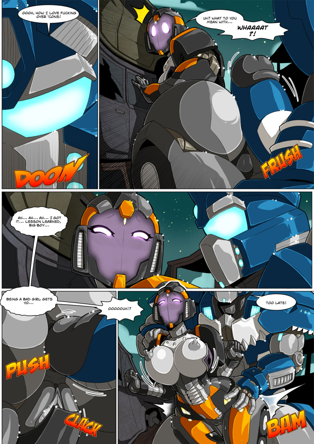 Black Betty vs FrostBites page 2 full