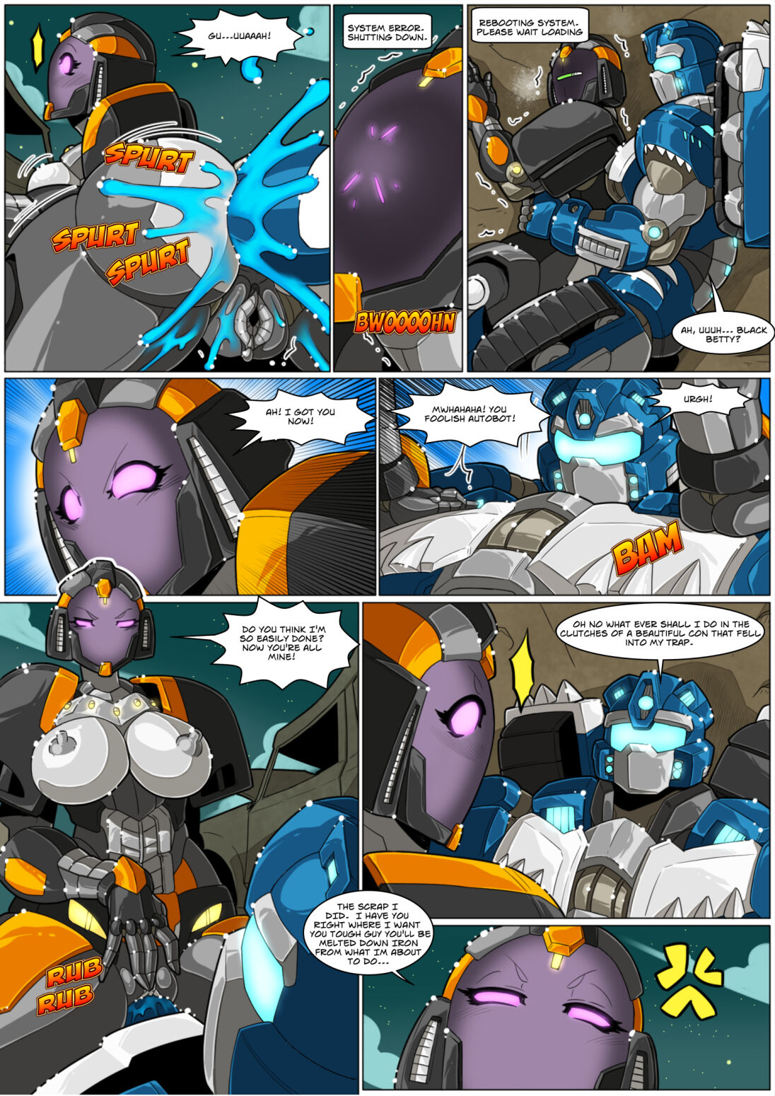 Black Betty vs FrostBites page 4 full