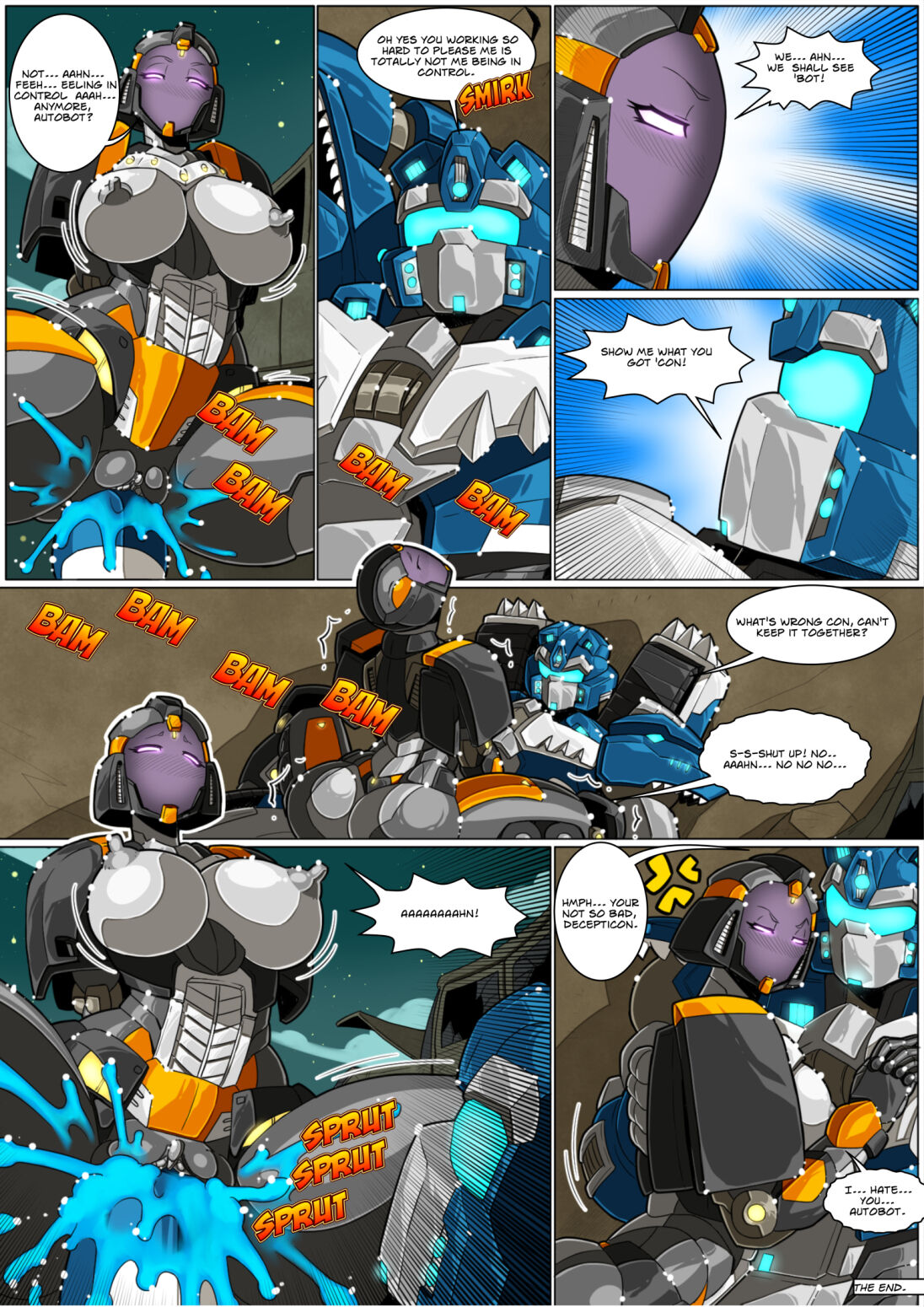 Black Betty vs FrostBites page 5 full
