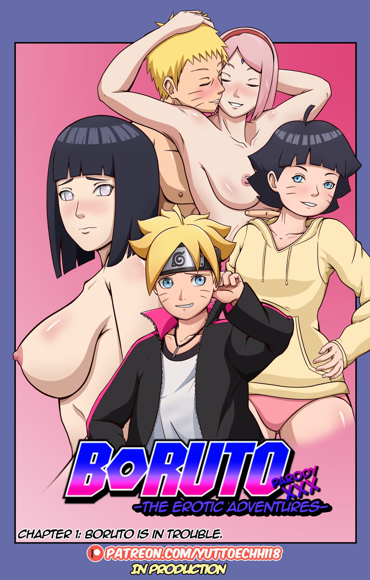 Boruto Erotic Adventure page 1 full