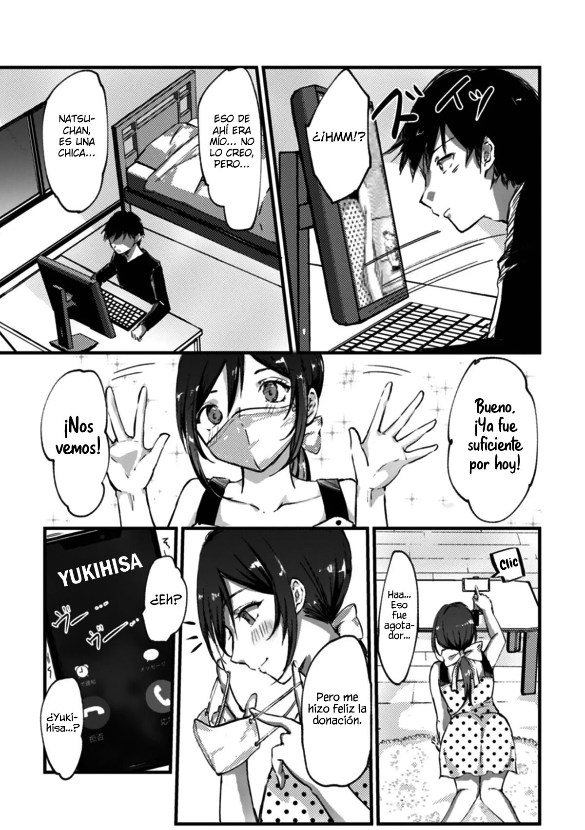 Oshi haishinsha wa otoko no musume page 3 full