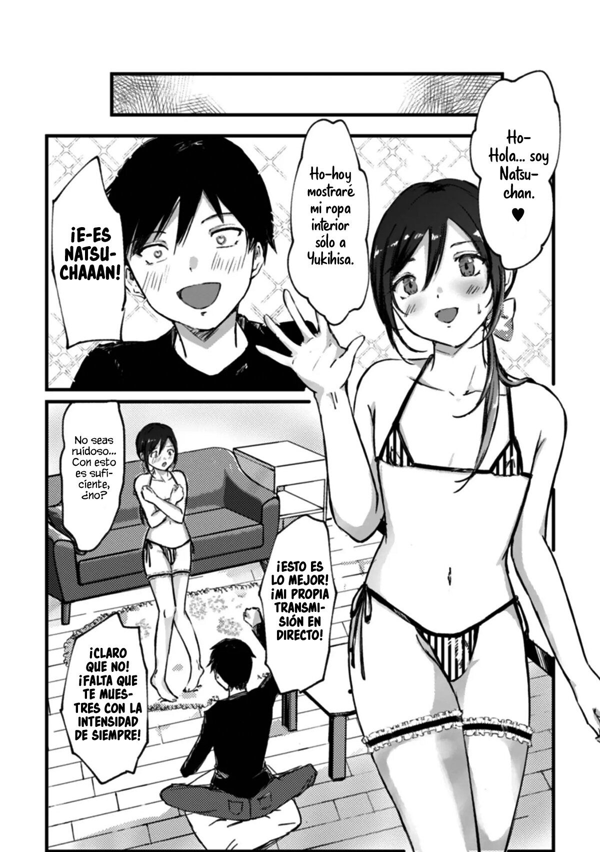 Oshi haishinsha wa otoko no musume page 6 full