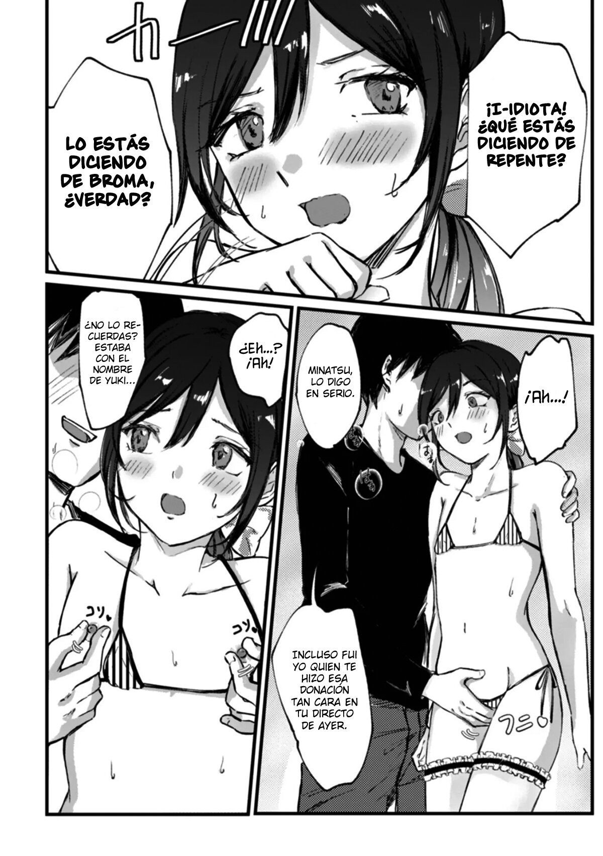 Oshi haishinsha wa otoko no musume page 8 full