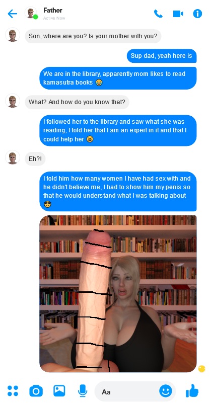 Mom Son go to the Library page 1 full