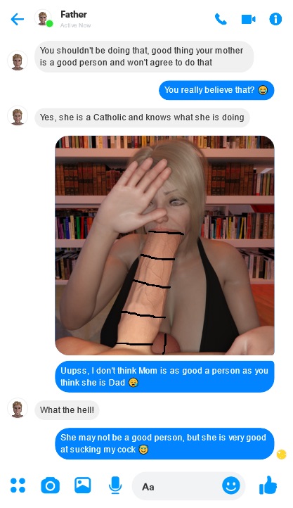 Mom Son go to the Library page 3 full