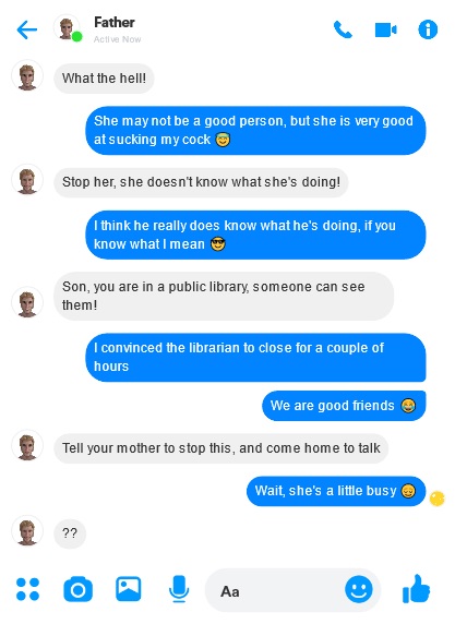 Mom Son go to the Library page 5 full
