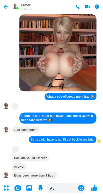 Mom Son go to the Library page 7 full