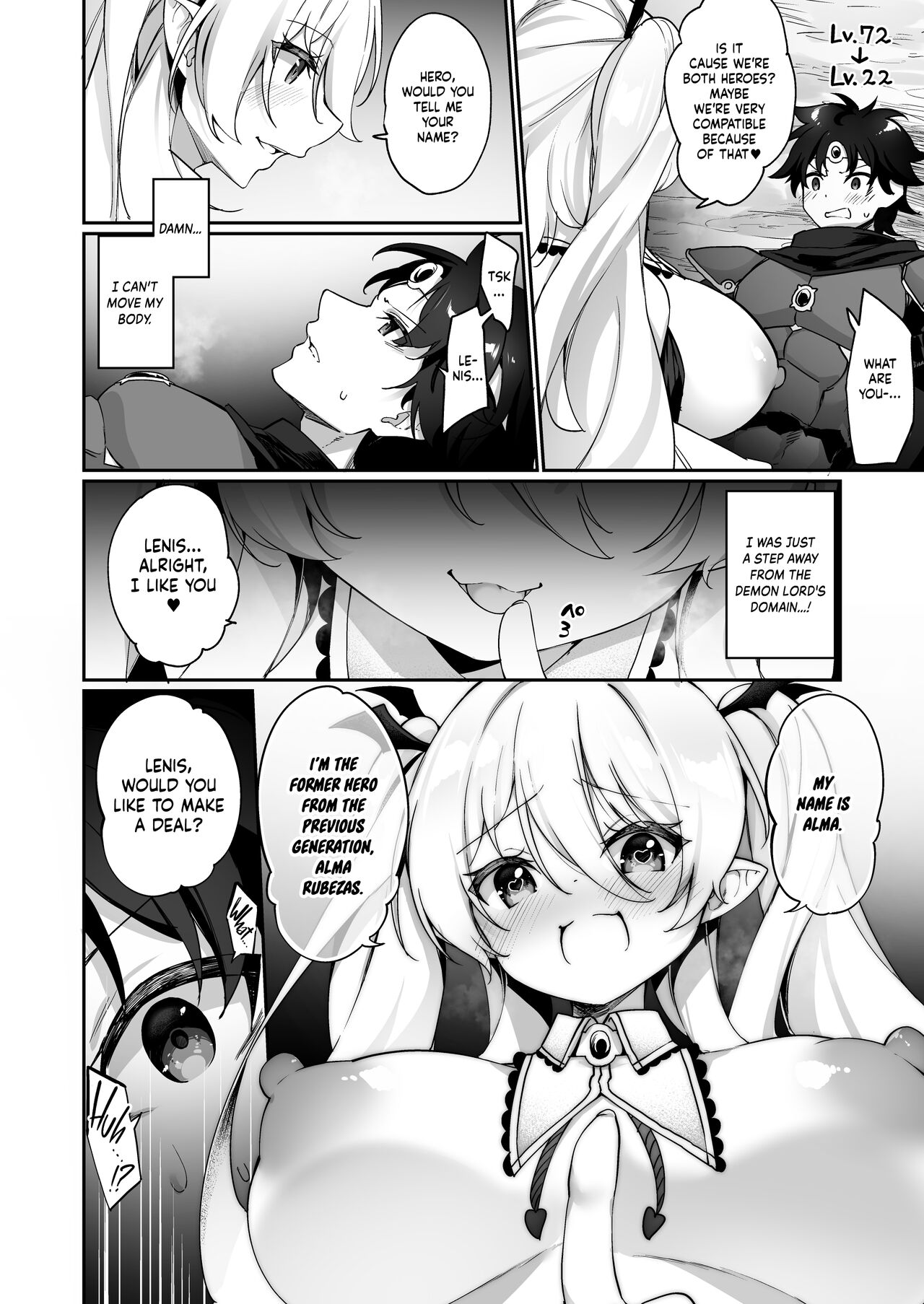 Maou ni Idonda Yuusha ga Succubus ni Ochite iku Hanashi | The Hero That  Defeated the Demon Lord ♂ Falls Into a Succubus - Page 5 - IMHentai