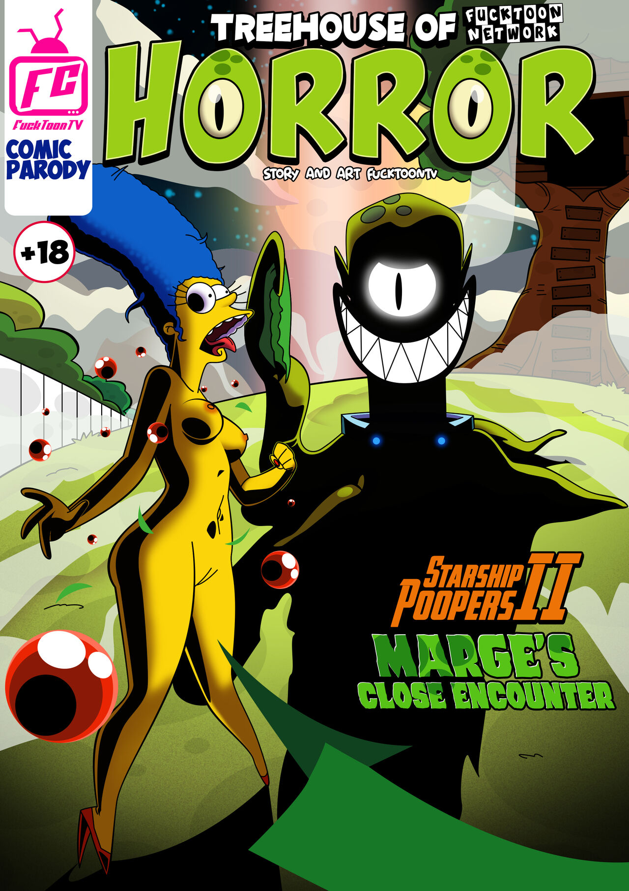 Simpsons xxx - Encuentro cercano de Marge page 1 full