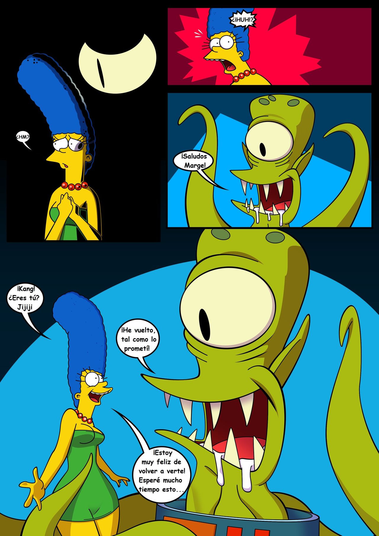 Simpsons xxx - Encuentro cercano de Marge page 4 full
