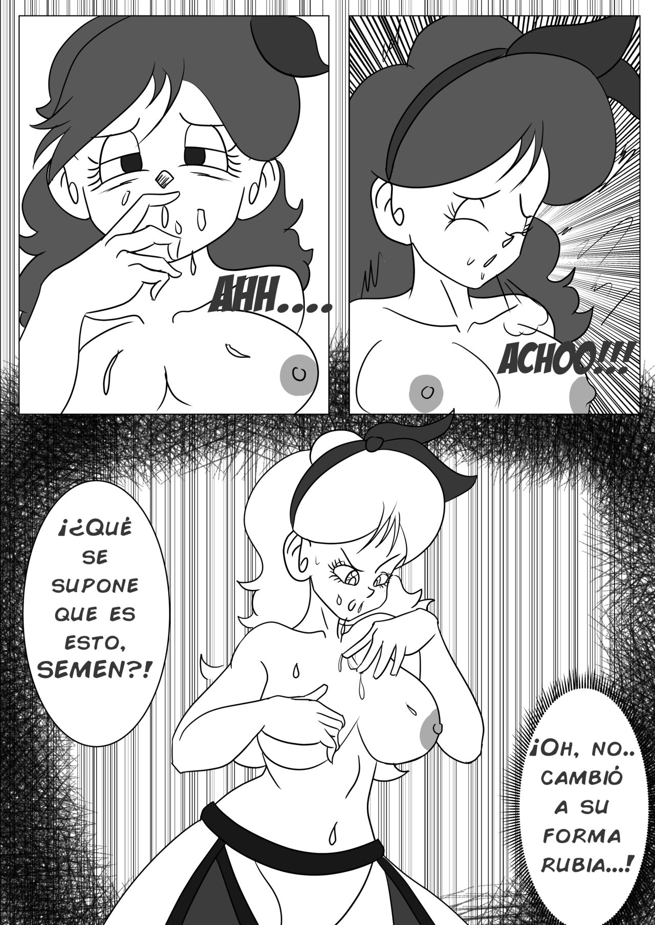 DRAGON BALL XXX EL REGRESO DE LUNCH page 10 full