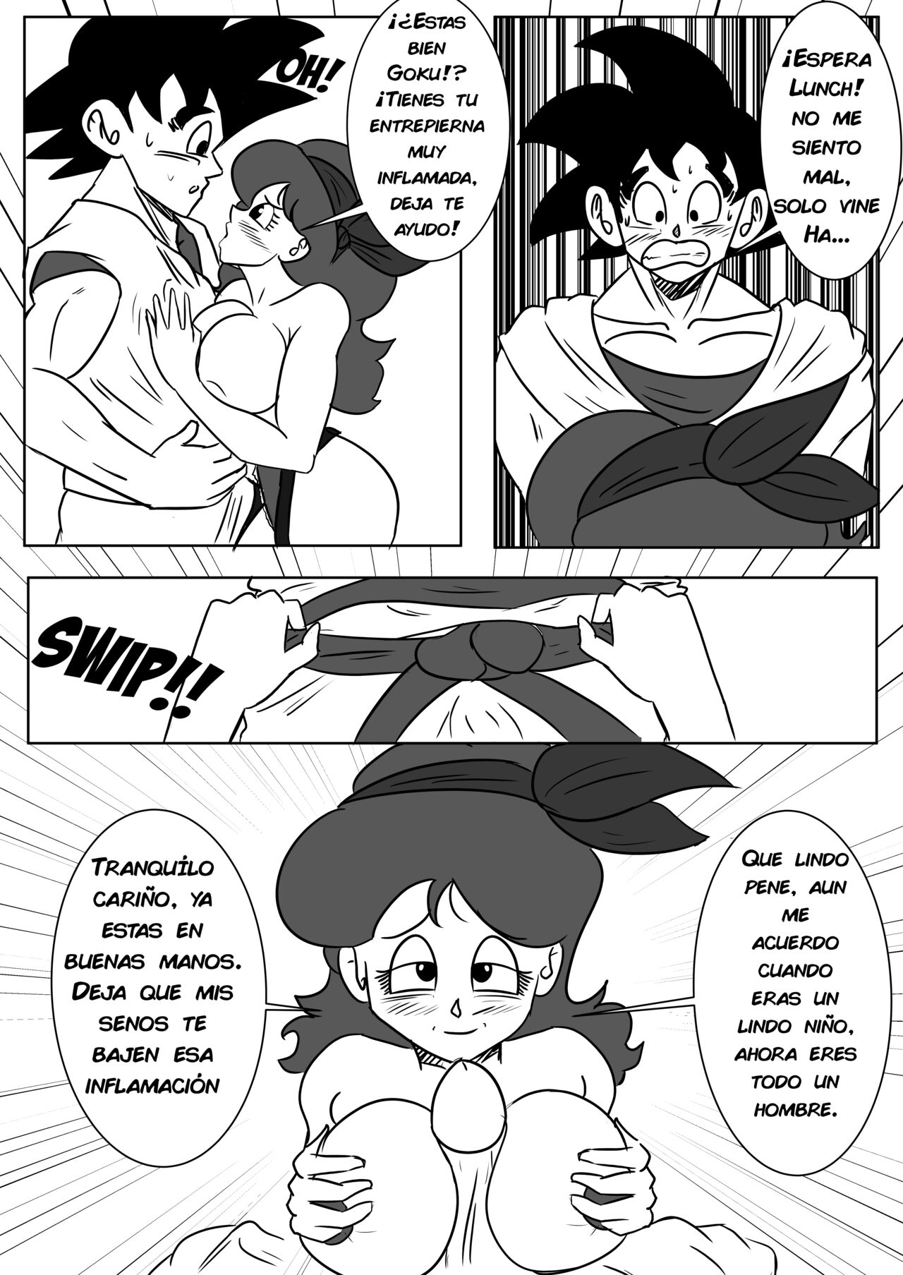 DRAGON BALL XXX EL REGRESO DE LUNCH page 7 full