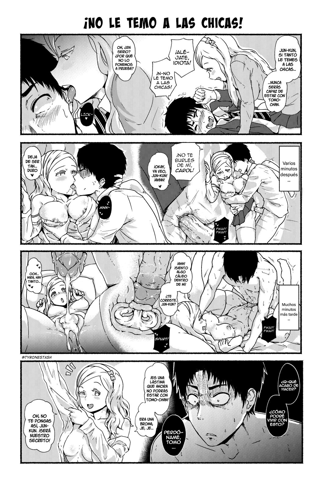 Tomo-chan comics page 10 full