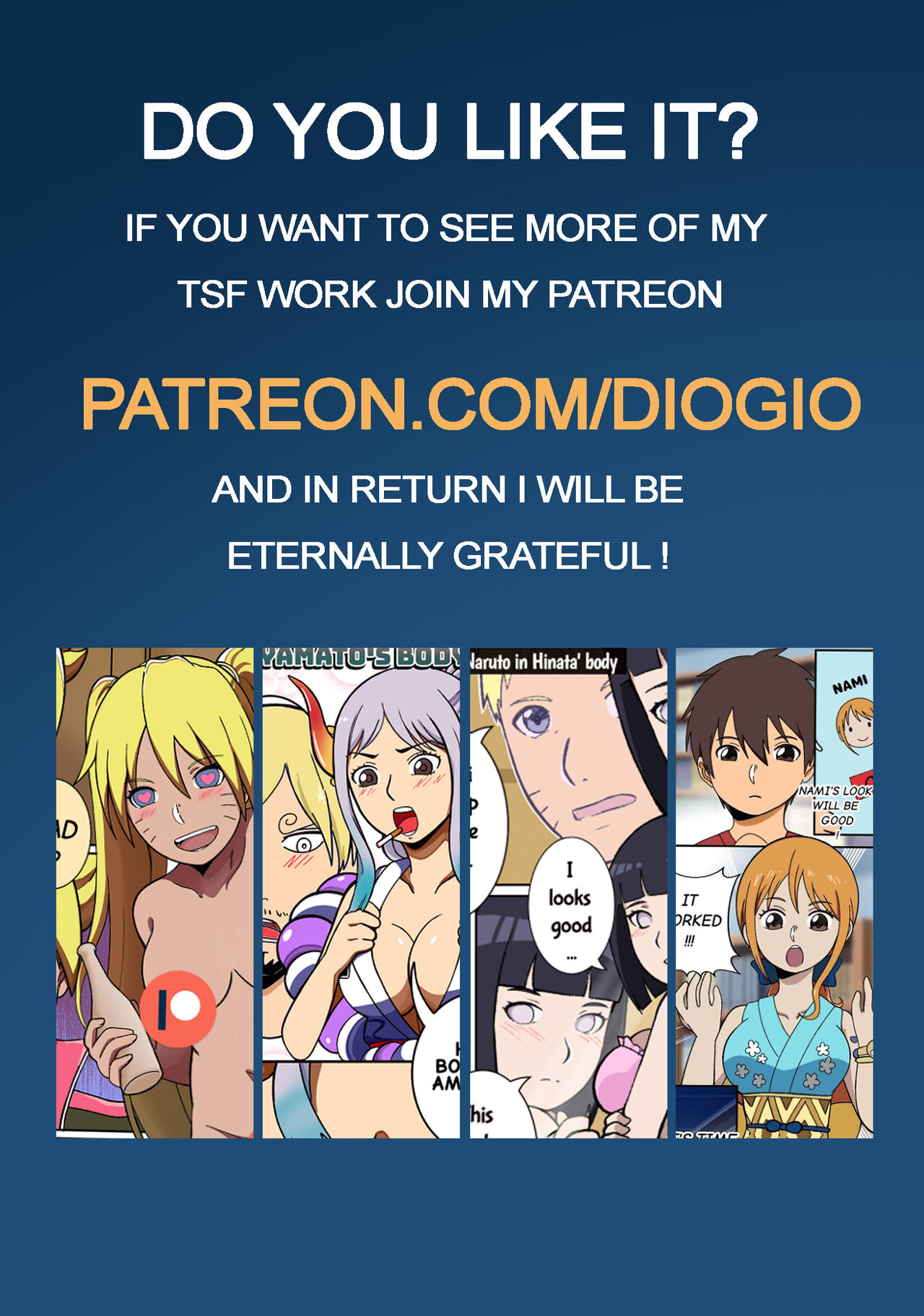 Naruto x Konohamaru TSF page 8 full
