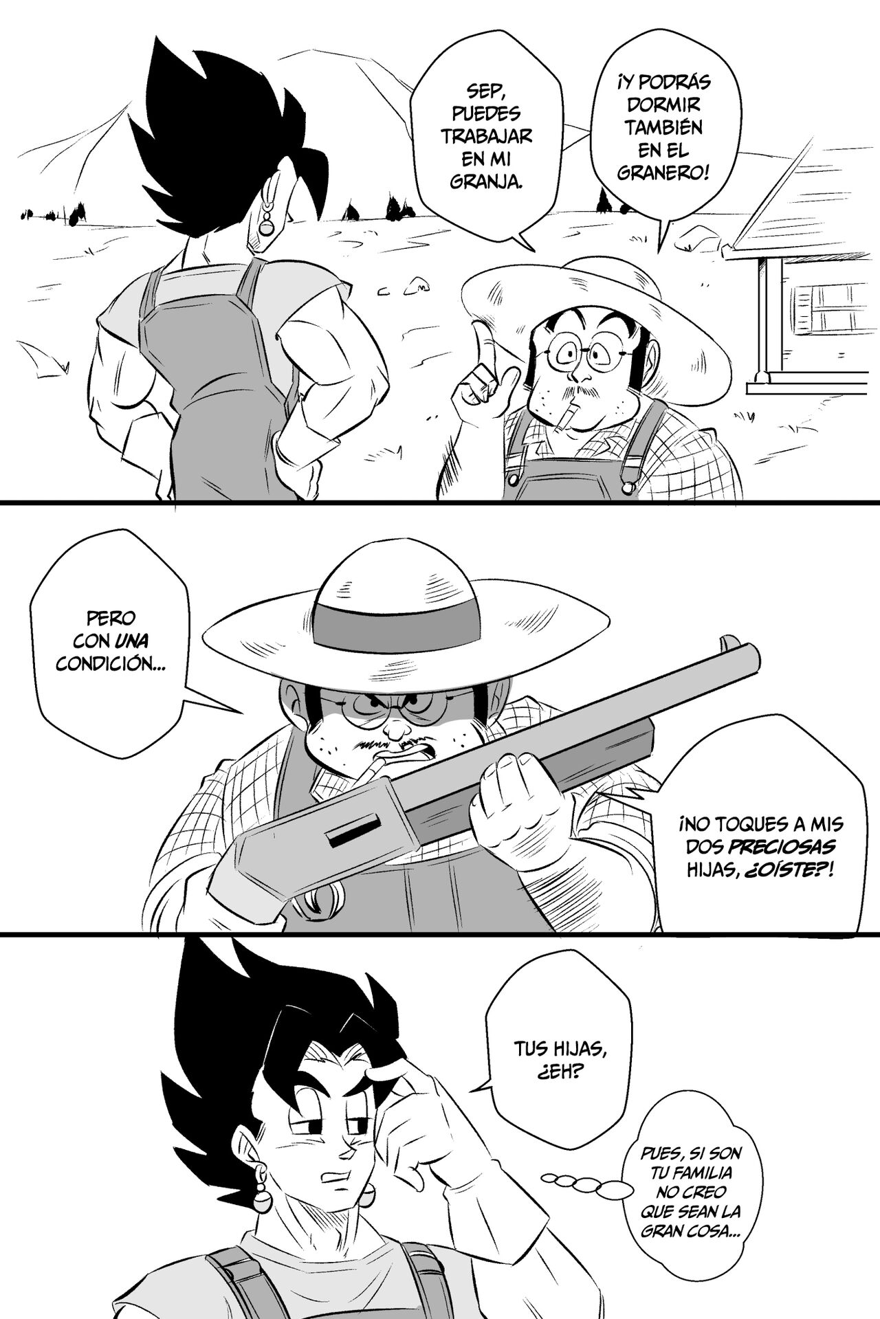 On the Farm | En la Granja page 1 full