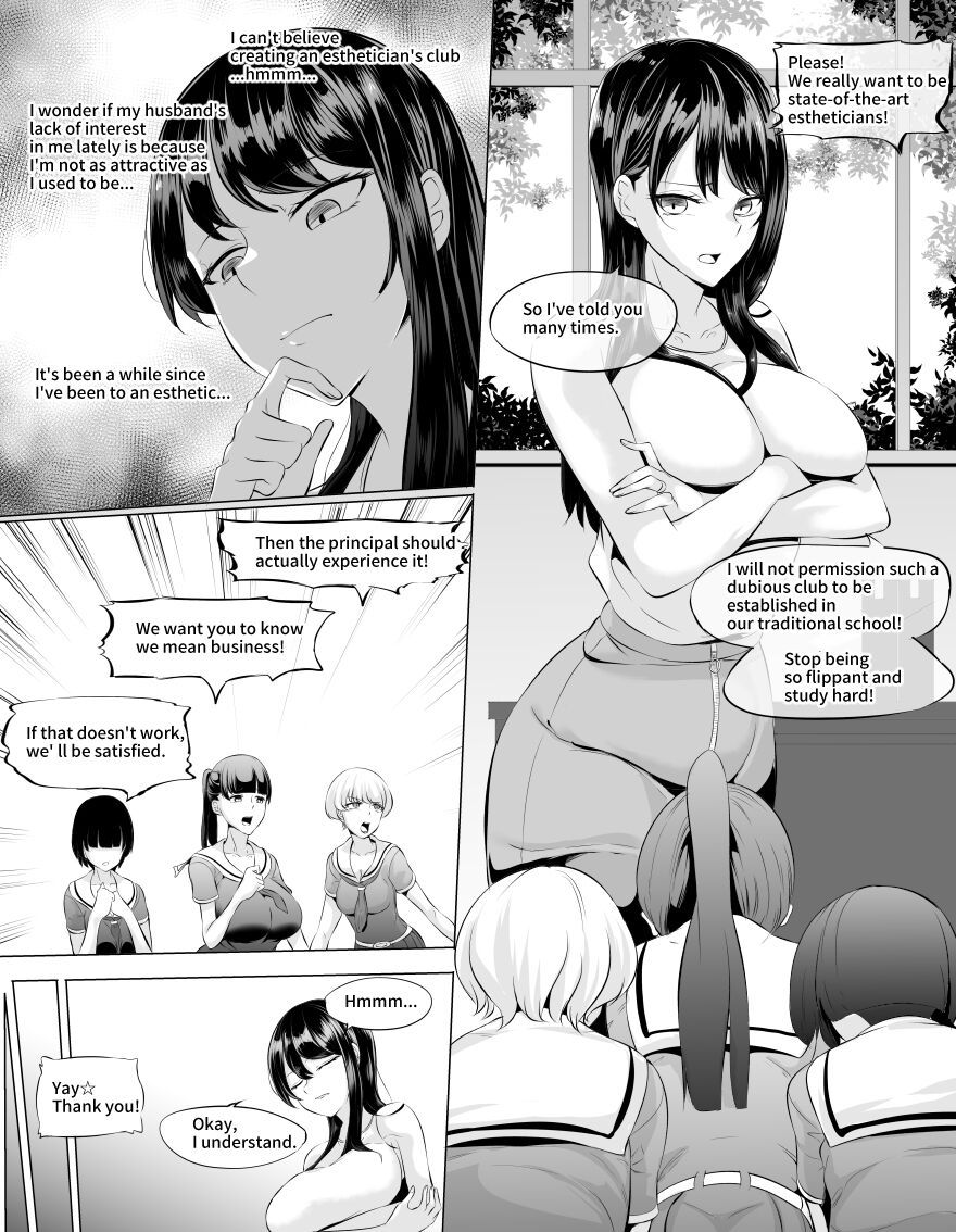 Katabutsu Onna Gakuenchou o Saiin Esthe suru page 1 full