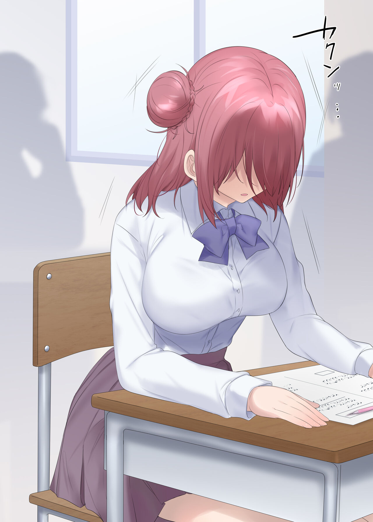 Tesuto chuni hyoi sareta on'nanoko no onani♡ page 4 full
