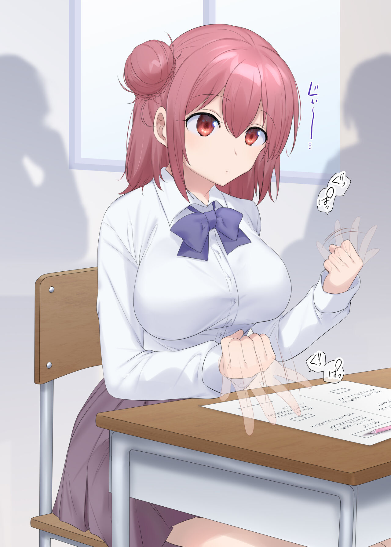 Tesuto chuni hyoi sareta on'nanoko no onani♡ page 7 full