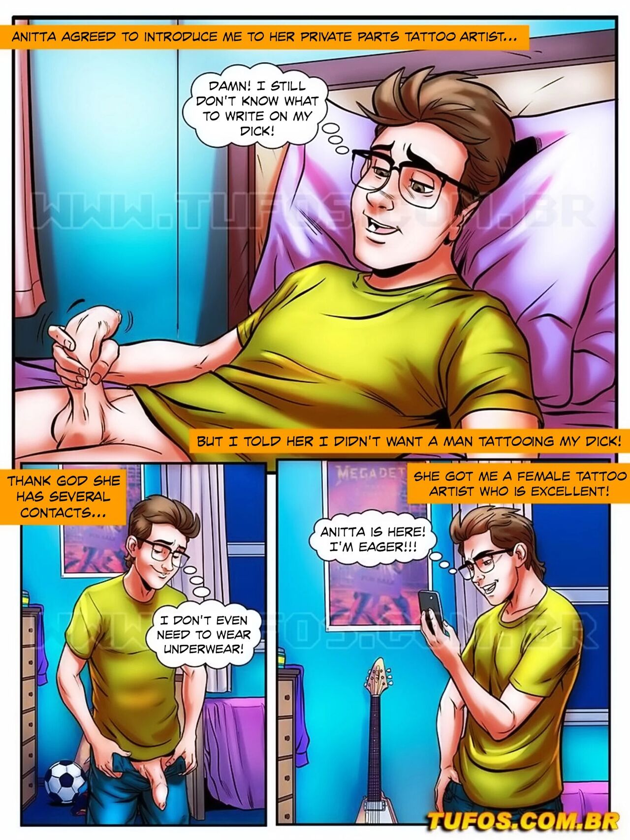 The Nerd Stallion  - 30 - Tattoo on the Dick - english page 2 full