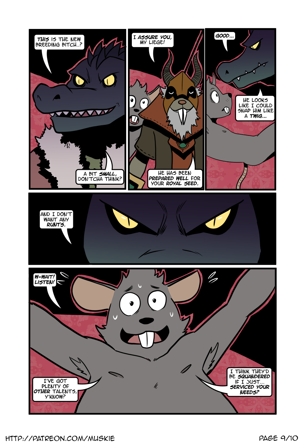 Muskie / Tolok - In the King's Clutches page 9 full