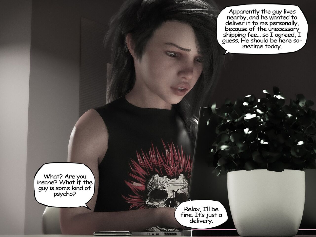 The Haunt! Chapter 1 page 2 full