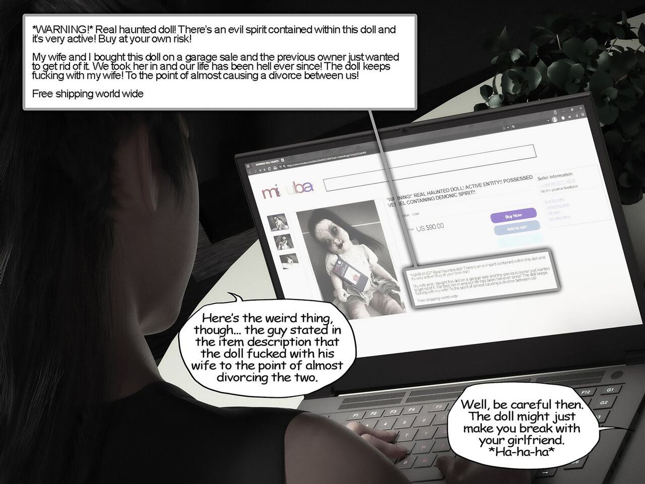 The Haunt! Chapter 1 page 3 full