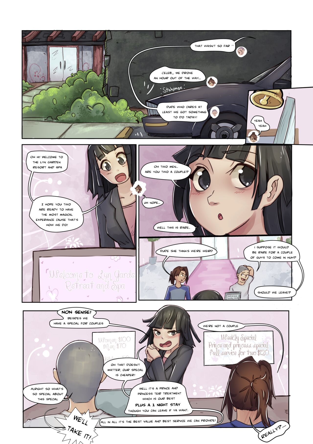 Princess treatment page 2 full